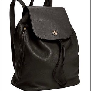 Tory Burch never used leather backpack